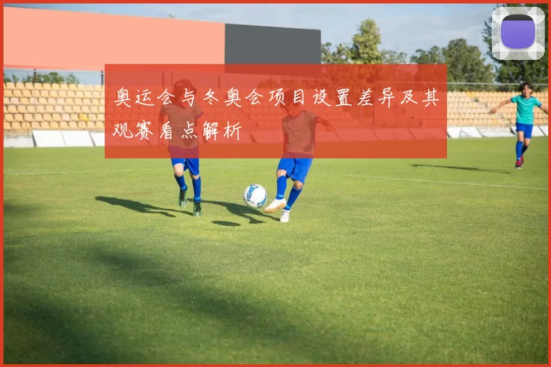 奥运会与冬奥会项目设置差异及其观赛看点解析